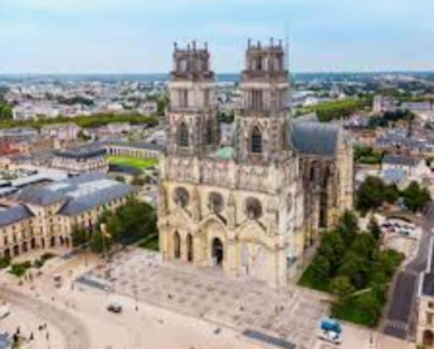 Chaleureux Appart, Proche De La Loire Avec Parking Orleans Ngoại thất bức ảnh